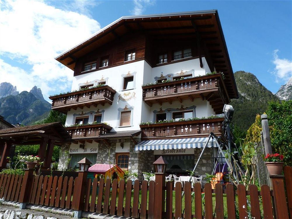 Hotel Al Sole Auronzo di Cadore Exteriör bild